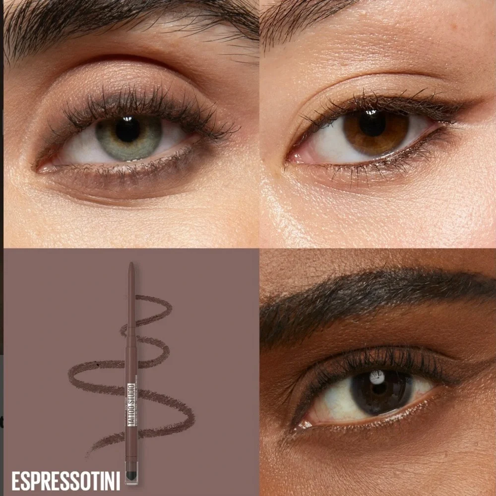 Maybelline Tattoo Studio Smokey Gel Pencil Eyeliner, 040 Expressotini
